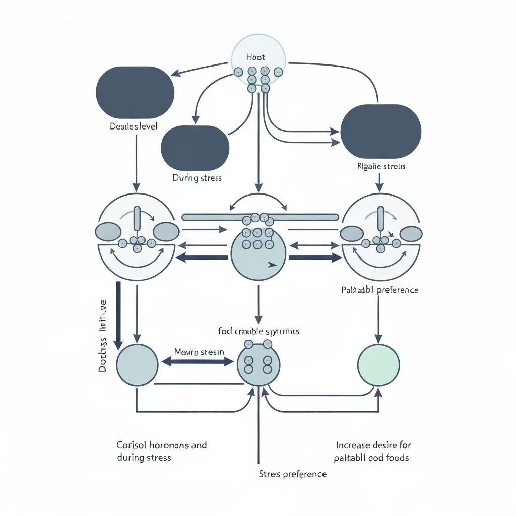 Cortisol and stress response illustration
